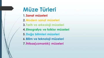 Müze Türleri Nelerdir?