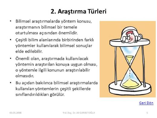 Bilimsel Araştırma Türleri Nelerdir?